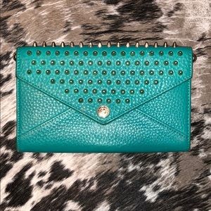 REBECCA MINKOFF STUDDED CLUTCH / WALLET